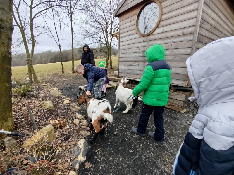 Navštívily nás děti ze základní školy Erazim z Ústí nad Labem