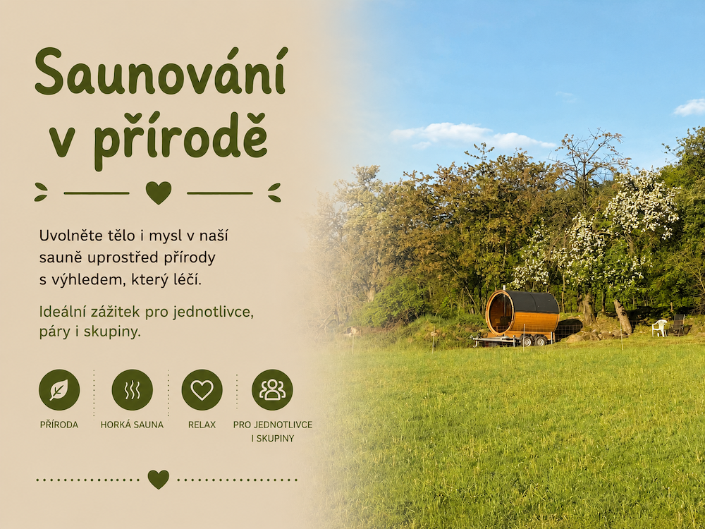 Saunování v přírodě
