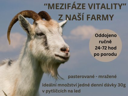 Mlezivo z naší farmy