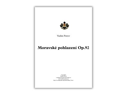 CSB PM Moravské pohlazení Op. 92