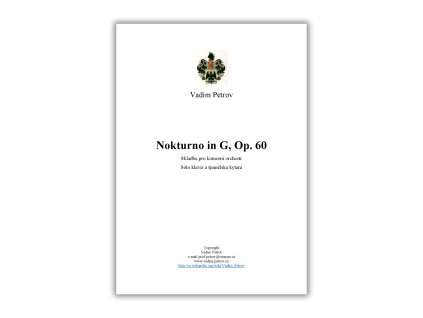 CSB PP NOKTURNO IN G OP60