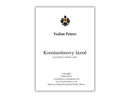 SBORY KONSTANTINOVY LÁZNĚ PRO DECH. ORCHESTR