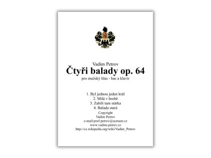 VS ČTYŘI BALADY OP64