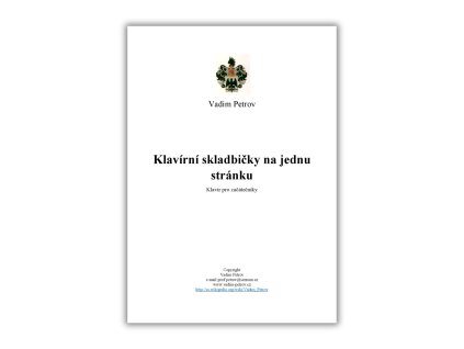 1A2 KLAVÍRNÍ SKLADBIČKY NA JEDNU STRÁNKU