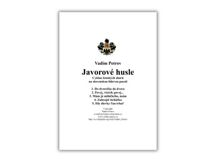 SBORY JAVOROVÉ HUSLE