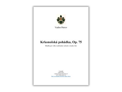 VSO KRKONOŠSKÁ POHÁDKA OP75