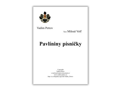 PAVLÍNINY PÍSNIČKY