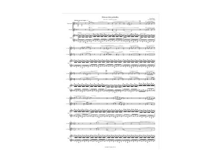 Krkonošská pohádka Op. 75 - dechový orchestr