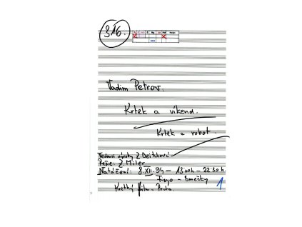 1. Krtek a víkend 1