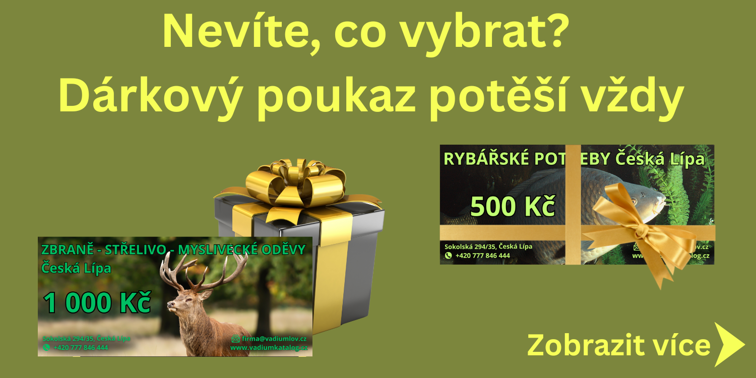 Dárkové poukazy - vouchery