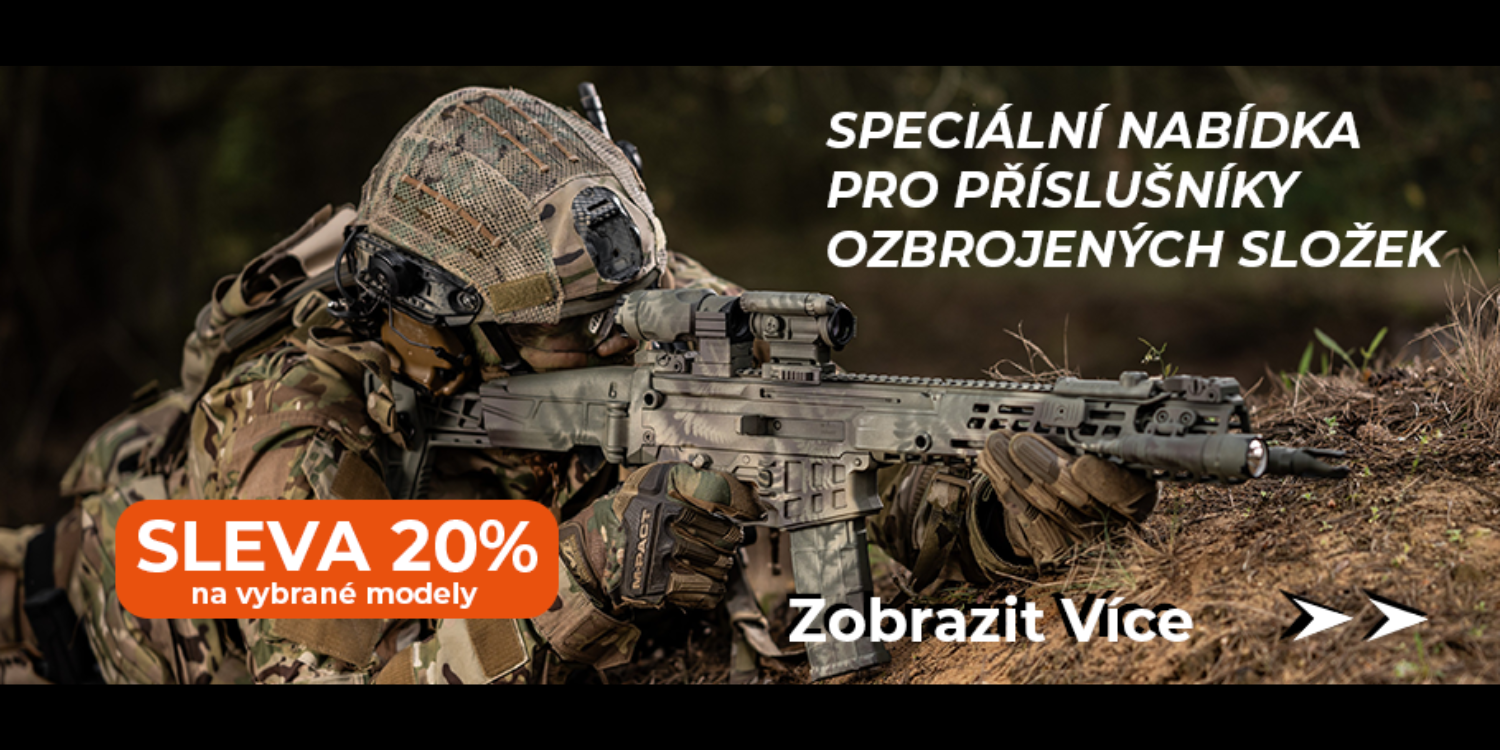 Speciální nabídka pro příslušníky ozbrojených složek