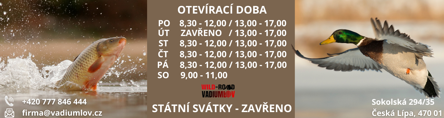 Otevírací doba  sobota otevřeno, úterý zavřeno