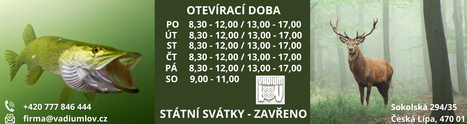 OTEVÍRACÍ DOBA - Celý týden otevřeno