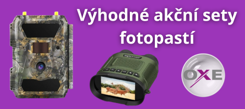 Výhodné akční sety fotopastí