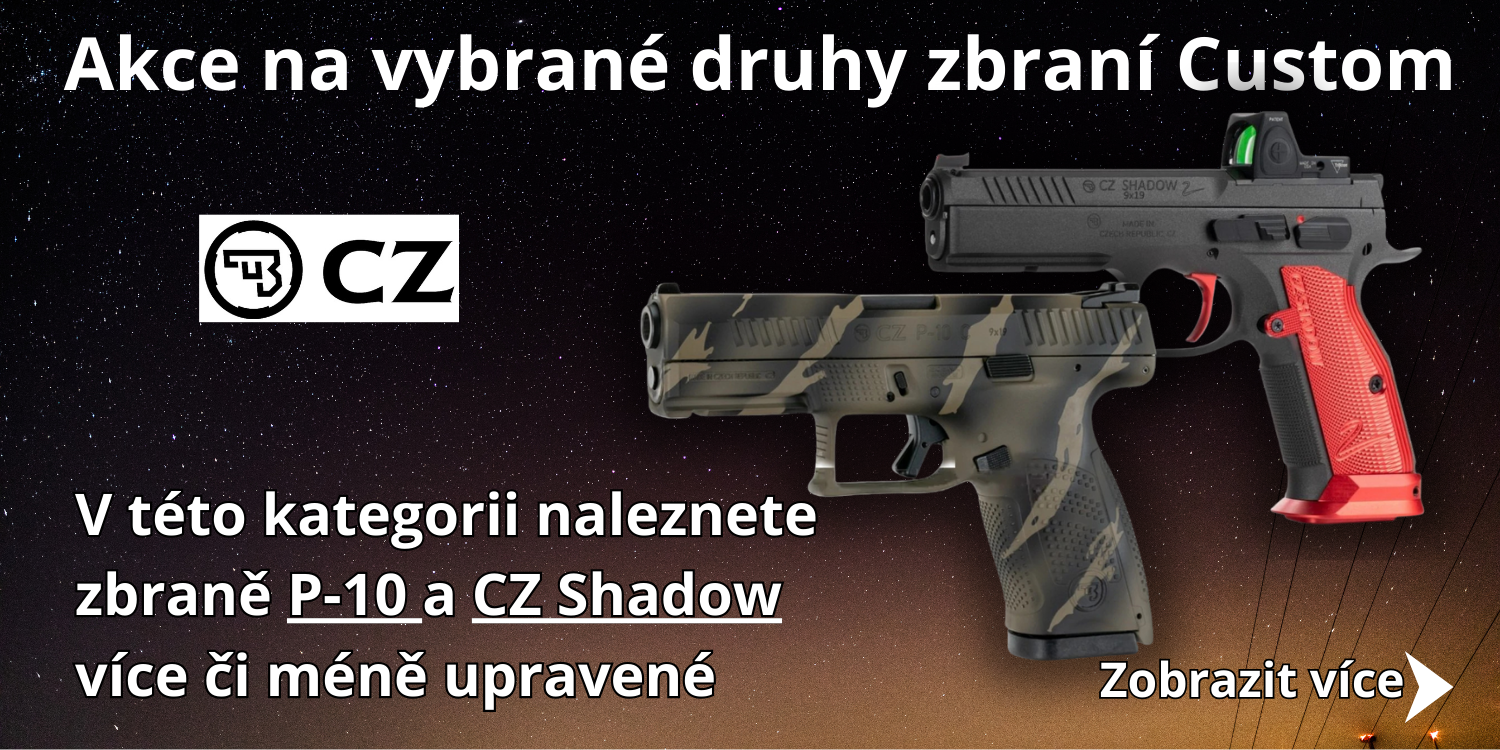 Česká zbrojovka - Akce Custom zbraně