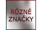 Různé značky