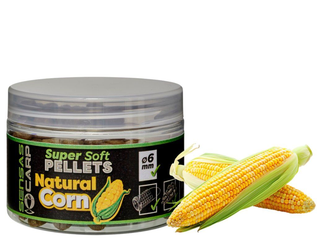 Pelety Super Soft Natural Corn 60g