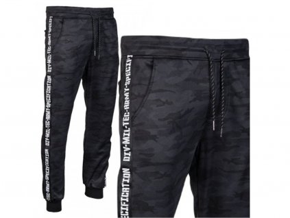 Tepláky Training Dark camo Mil-Tec