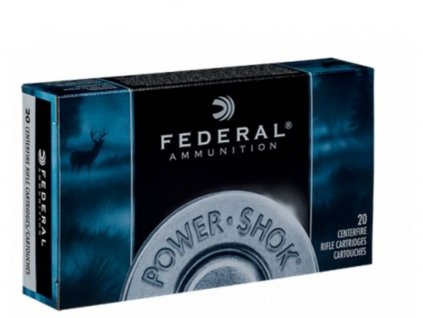NÁBOJ KULOVÝ FEDERAL. POWER SHOK, 7MM MAUSER, 175GR, SP RN  20KS