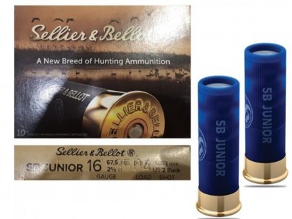 NÁBOJ BROKOVÝ SB 16/67,5 / 6,22mm JUNIOR S&B 10ks