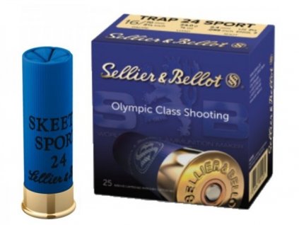 BROKOVÝ NÁBOJ 16/70 / 2MM SKEET 24 SPORT S&B 25ks