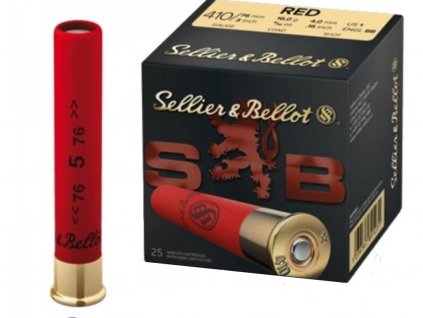BROKOVÝ NÁBOJ 410/76 RED 3 MM/16G 25KS S&B
