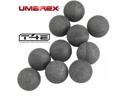Kuličky T4E 43 Steel Rubber Ball 10ks "2.4854"