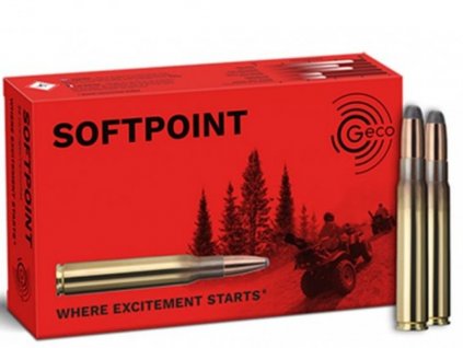 Náboj Geco 9,3 x 62 TM  SOFTPOINT 255gr  16,5g  20ks