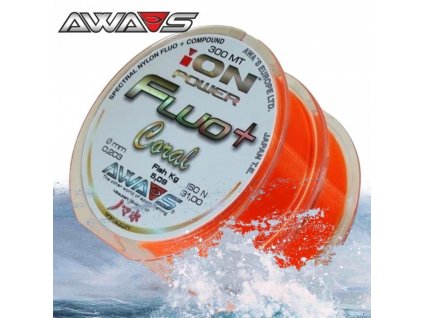 Vlasec AWA-S Ion Power Fluo+ Coral 600m (2x300m)