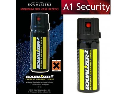 OBRANNÝ PEPŘOVÝ SPREJ EQUALIZER 2 (63ML)- TEKUTÁ STŘELA A1 SECURITY