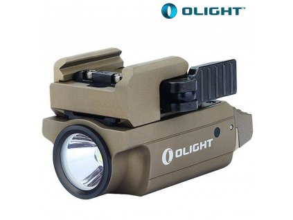 SVÍTILNA NA ZBRAŇ OLIGHT PL MINI 2 VALKYRIE DESERT 600 LM