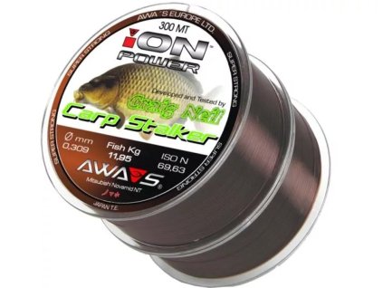 VLASEC ION POWER CARP STALKER2 / 600M (2X300M) AWA-SHIMA