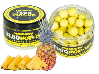 Plovoucí fluo boilie 150ml Ananas  14mm /18mm