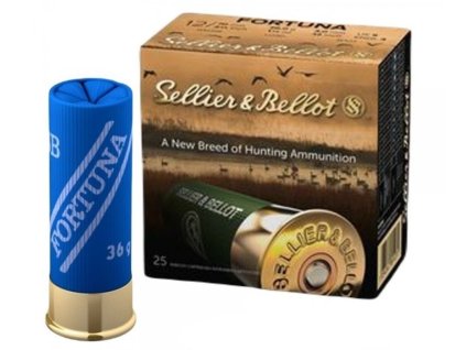 Náboj brokový S&B FORTUNA 12/70, 36g  25ks
