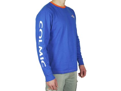 A T SHIRT LONG SLEEVES BLUE