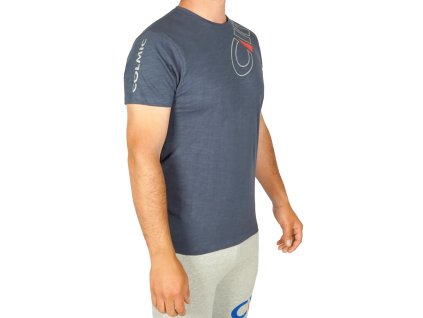 T SHIRT BLUE FIAMMATO CIII