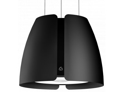 Ostrůvkový odsavač Miss W Matt Black (CDW5001CM)