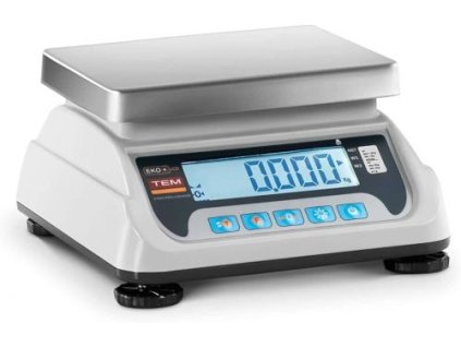 Gastronomická váha TEM TEKO LCD do 6kg, 2x LCD displej