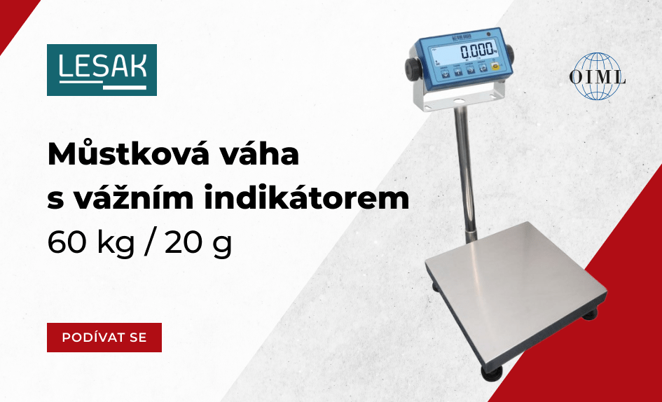Můstková váha s indikátorem