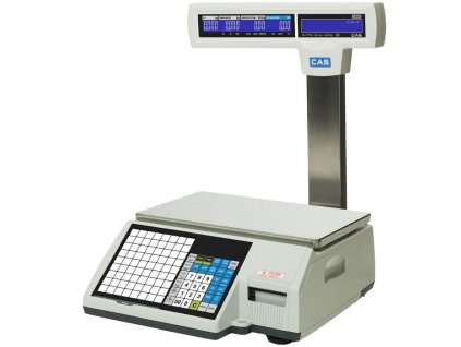 CAS CL5500, 15 kg / 5 g, etiketovací váha s nožkou