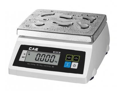 CAS SW 1W, 5 kg / 2 g, voděodolná kuchyňská váha
