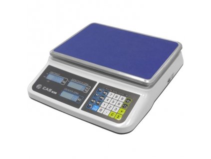 CAS PR2, 15 kg / 5 g, 330 x 235 mm, obchodní váha