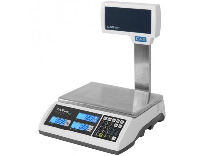 CAS ER PLUS, 6 kg / 2 g, 305 x 220 mm, obchodní váha s nožkou