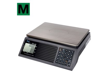 Obchodná váha s výpočtom ceny do 15 kg ACLAS PS1 15B Váhy SEVAZ