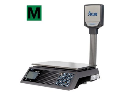 Obchodná váha so stĺpikom do 15 kg ACLAS PS1 15B Váhy SEVAZ