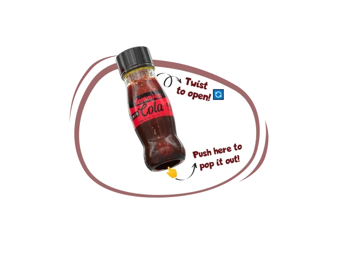 Bonbóny YAMMIEZ ZERO COLA 15g