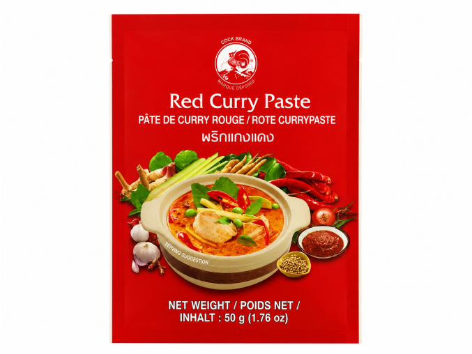 Červená kari pasta 50g