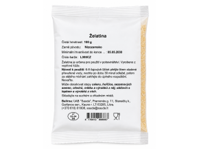 Želatina granulát 100g