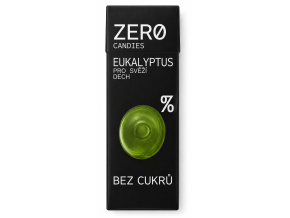 ZERO Bonbóny bez cukru EUKALYPTUS 32g