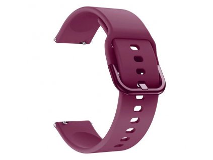 Náhradní řemínek šířka 20 mm univerzální s podvlékací přezkou v barvě pro Garmin Vivoactive 6, 5, Forerunner 570 42 mm, Amazfit Active 2, GTS 4 GTS 4 mini 2002